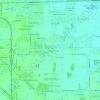 Mappa topografica Northcrest, altitudine, rilievo