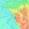 Mappa topografica La Grange des Bois, altitudine, rilievo