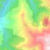 Mappa topografica Mezeguene, altitudine, rilievo