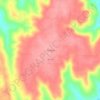 Mappa topografica Culpepper, altitudine, rilievo
