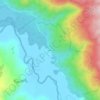 Mappa topografica Cadillal, altitudine, rilievo