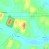 Mappa topografica Collings Hill, altitudine, rilievo