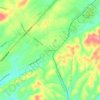 Mappa topografica Piney Flats, altitudine, rilievo