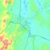 Mappa topografica Tīrau, altitudine, rilievo