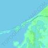 Mappa topografica Puebloviejo, altitudine, rilievo
