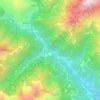 Mappa topografica Fornaca, altitudine, rilievo