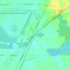 Mappa topografica Ayers, altitudine, rilievo