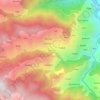 Mappa topografica Sojha, altitudine, rilievo
