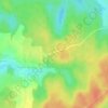 Mappa topografica La Gruyère, altitudine, rilievo
