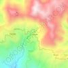 Mappa topografica Cabunagan, altitudine, rilievo