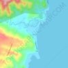 Mappa topografica Cagsiay I, altitudine, rilievo