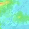 Mappa topografica Marque, altitudine, rilievo