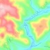 Mappa topografica Davistown, altitudine, rilievo