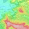 Mappa topografica Sudrach, altitudine, rilievo