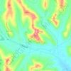 Mappa topografica Rinco, altitudine, rilievo