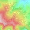 Mappa topografica Schia, altitudine, rilievo
