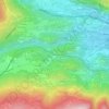Mappa topografica Morelli, altitudine, rilievo