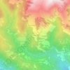 Mappa topografica Campo dell'Alpe, altitudine, rilievo