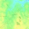Mappa topografica Hammond Crossroads, altitudine, rilievo