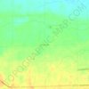 Mappa topografica West Kendall, altitudine, rilievo