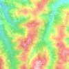 Mappa topografica Colledoro, altitudine, rilievo