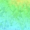 Mappa topografica Savorgnano, altitudine, rilievo