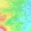 Mappa topografica Rocca di Aquilia, altitudine, rilievo