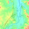 Mappa topografica Aipe, altitudine, rilievo