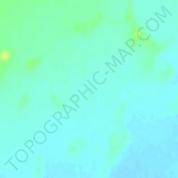 Mappa topografica Great Artesian Basin, altitudine, rilievo