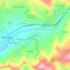 Mappa topografica Taxiche, altitudine, rilievo