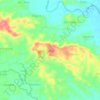 Mappa topografica Purog, altitudine, rilievo