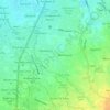 Mappa topografica Mambog 3, altitudine, rilievo