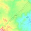 Mappa topografica Estacahan, altitudine, rilievo