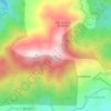 Mappa topografica Aarch Aït Khlifa, altitudine, rilievo