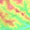 Mappa topografica Bizing, altitudine, rilievo