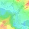 Mappa topografica Гора Любви, altitudine, rilievo