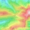 Mappa topografica Col de Légal, altitudine, rilievo
