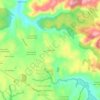 Mappa topografica Catrimalal, altitudine, rilievo