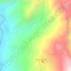 Mappa topografica Pailania, altitudine, rilievo