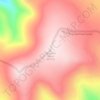 Mappa topografica Sargents Mesa, altitudine, rilievo