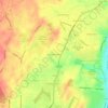 Mappa topografica Woodruff Heights, altitudine, rilievo