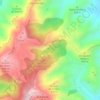 Mappa topografica Cova del Llop, altitudine, rilievo