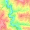 Mappa topografica Le Haut-Tour, altitudine, rilievo