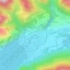 Mappa topografica Tavordo, altitudine, rilievo