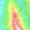 Mappa topografica La Sétaz des Prés, altitudine, rilievo