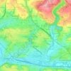 Mappa topografica Kermahonnet, altitudine, rilievo