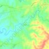 Mappa topografica Sapang Dayap, altitudine, rilievo