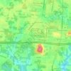 Mappa topografica Tanglewood, altitudine, rilievo