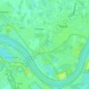 Mappa topografica Kommerdijk, altitudine, rilievo