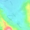 Mappa topografica Bennett Valley, altitudine, rilievo